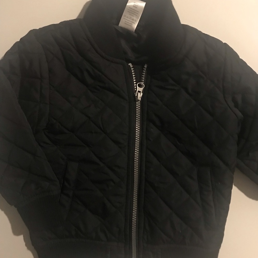 Gymboree boys lightweight black jacket 2T